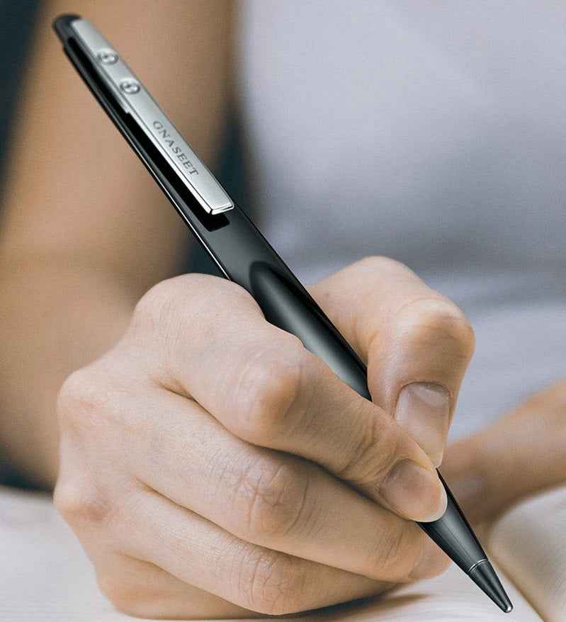 GNASEET Eternal Inkless Pen – Circular Metal Base