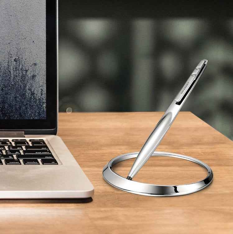 GNASEET Eternal Inkless Pen – Circular Metal Base