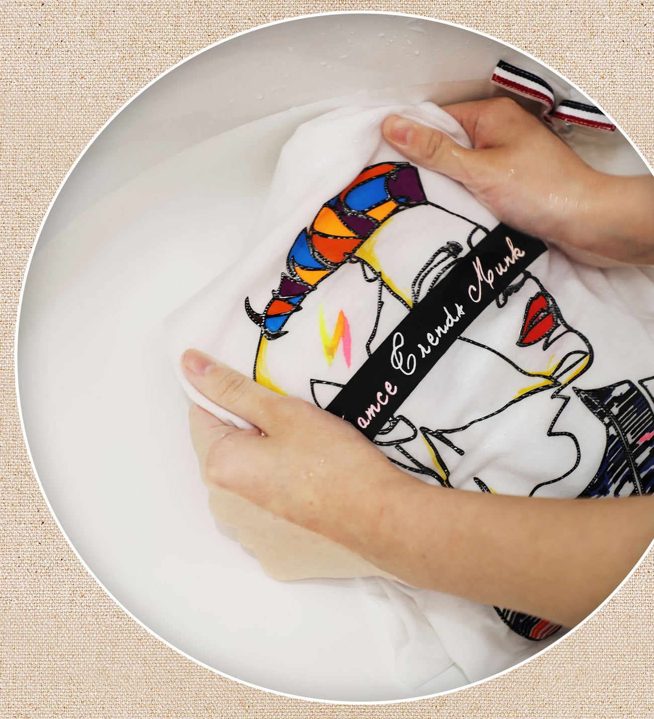 Guangna Fabric T-Shirt Marker Brush Fine Dual Tips 24 Color