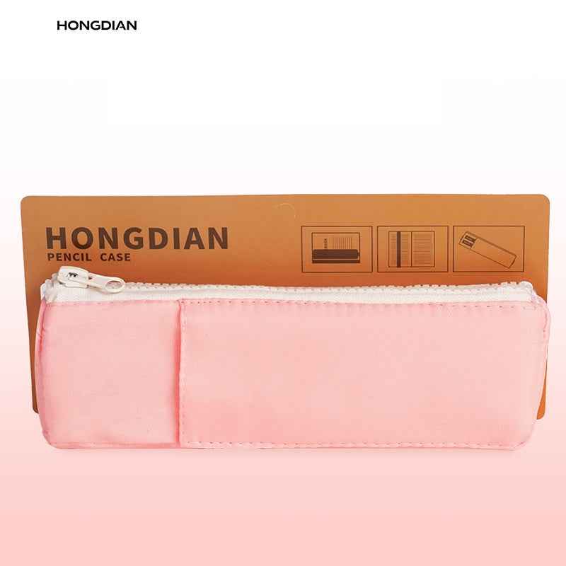 HONGDIAN Pencil Case for Notebook with Adjustable Elastic Band