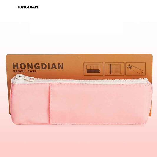 HONGDIAN Pencil Case for Notebook with Adjustable Elastic Band