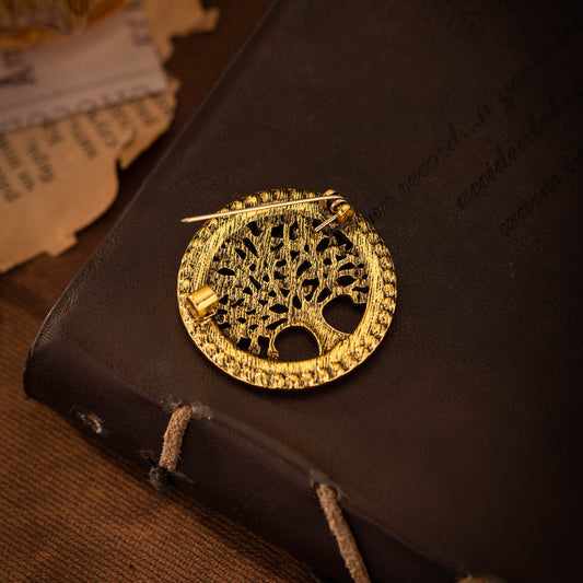 Vintage Diamond Tree of Life Brooch Corsage Pin 4 Pack