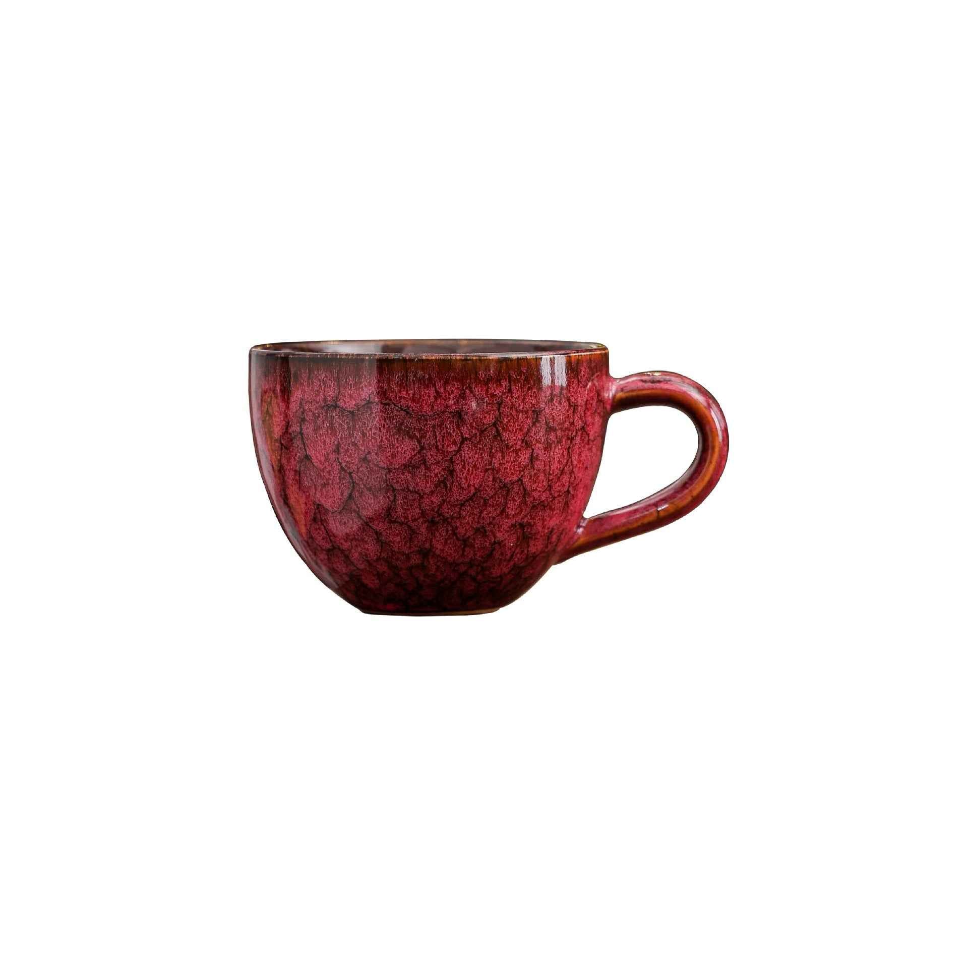 Ceramic Coffee Mug,9oz Mini Coffee Cup Handmade Vintage Espresso Cup