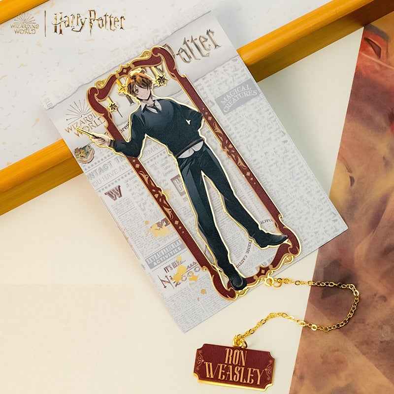 Harry Potter Metal Etched Bookmark Set