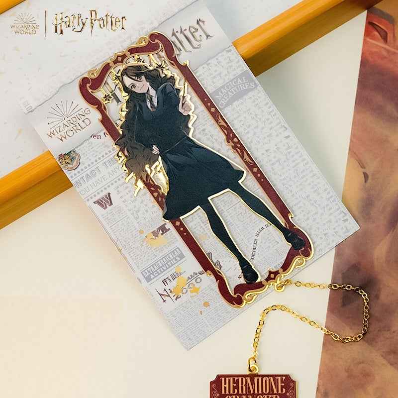 Harry Potter Metal Etched Bookmark Set