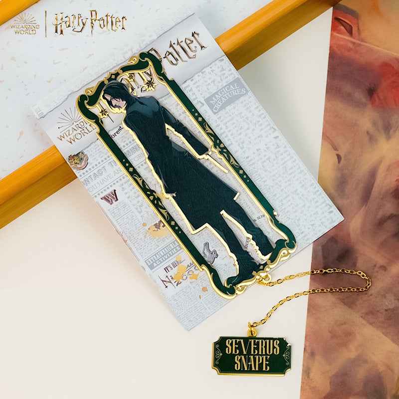 Harry Potter Metal Etched Bookmark Set
