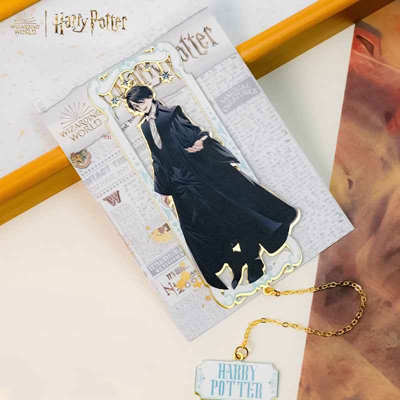 Harry Potter Metal Etched Bookmark Set