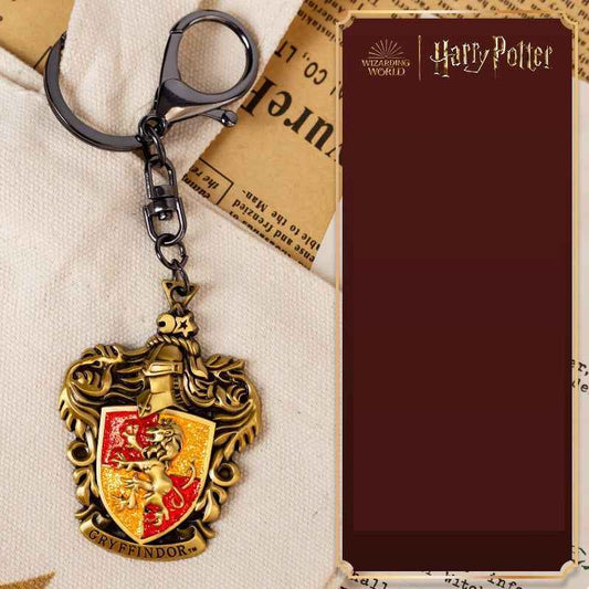 Harry Potter Zinc Alloy Badge Keychain