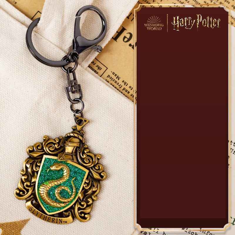 Harry Potter Zinc Alloy Badge Keychain
