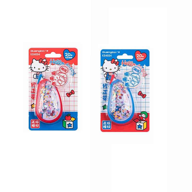 Sanrio Hello Kitty Correction Tape 20m x 5mm Set of 2 – Red & Blue A