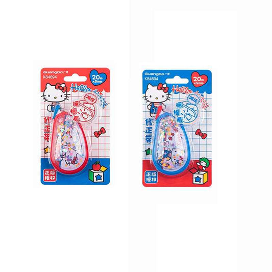 Sanrio Hello Kitty Correction Tape 20m x 5mm Set of 2 – Red & Blue A