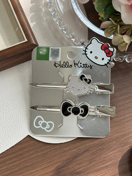 Sanrio Hello Kitty Haarspangen für Mädchen 2er Pack
