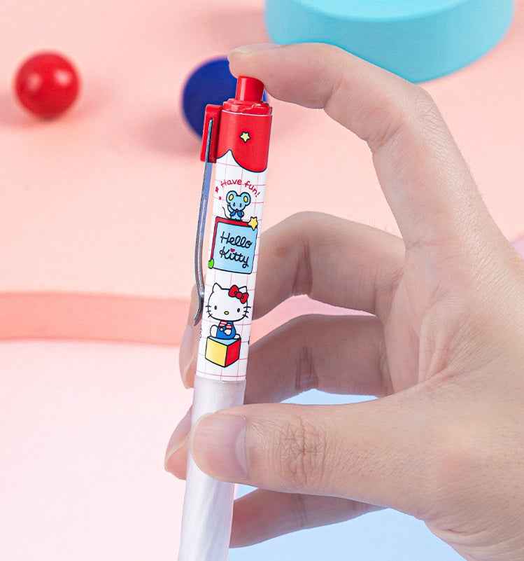 Sanrio Hello Kitty Retractable Gel Pens 0.5mm Black Set of 6