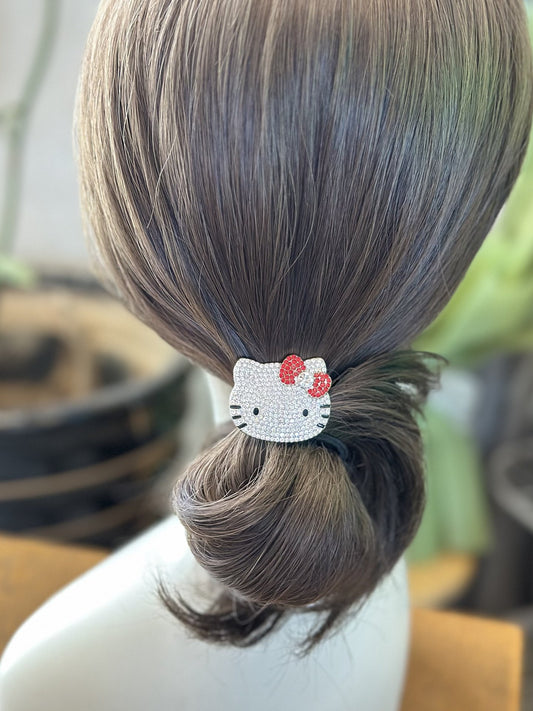 Sanrio Hello Kitty Strass-Haargummis 2er-Pack