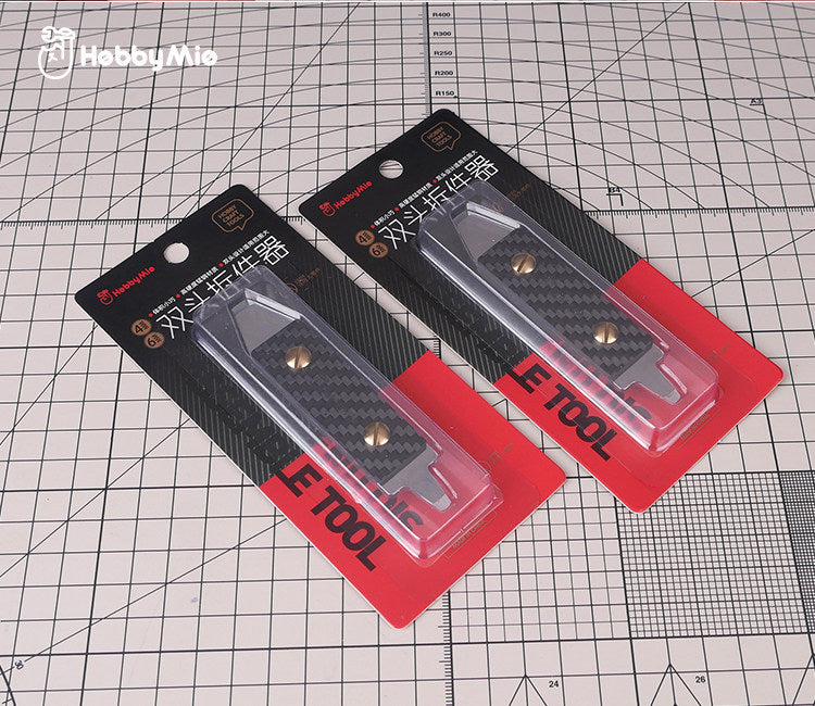HobbyMio Dual-End Parts Separator – Manganese Steel Gundam Model Pry Tool