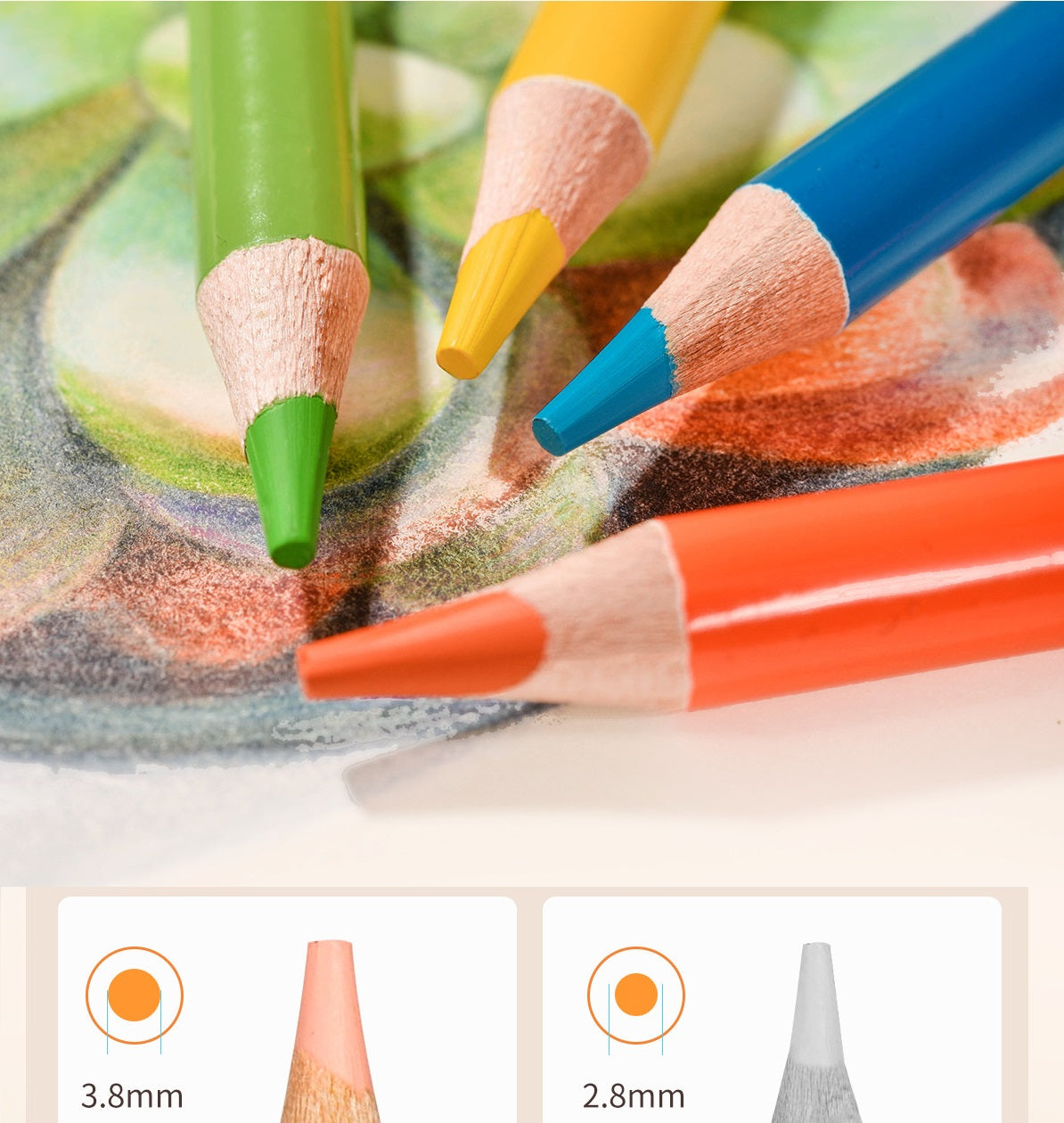 Japanese & Chinese Artist Pencils - For Coloring,Sketching