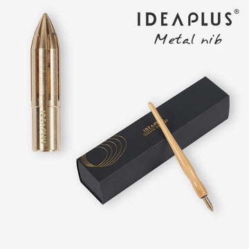 IdeaPlus dyppepen med messing-spids – 29 mm kalligrafi- og illustrationsspids, 6 mm diameter