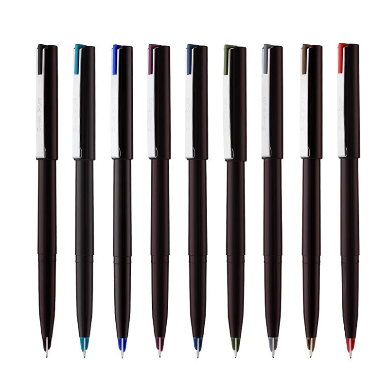 Pentel Stylo Sketch Penn Sett med 9 Farger