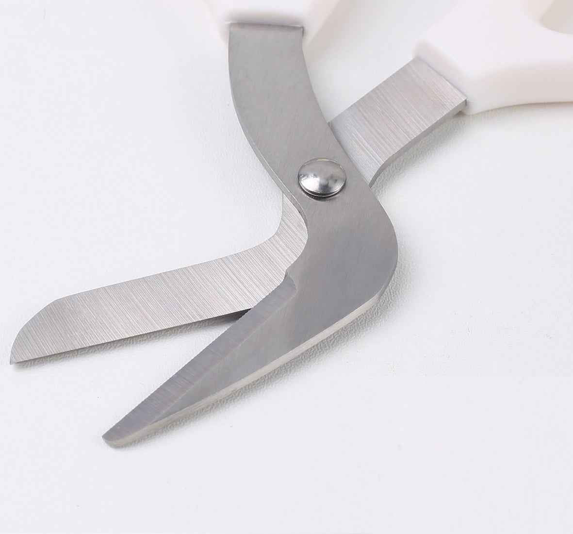 Japanese Curved Multi-Purpose Scissors – Can Lid Cutter Craft Utility