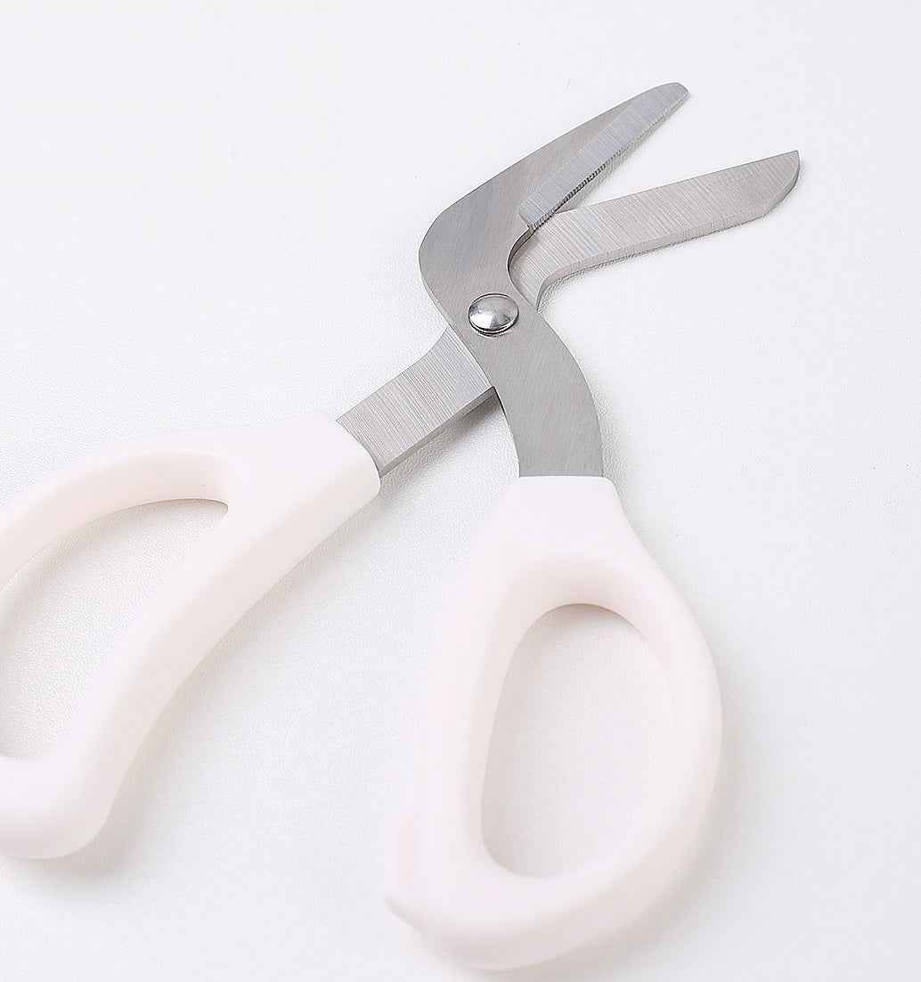 Japanese Curved Multi-Purpose Scissors – Can Lid Cutter Craft Utility