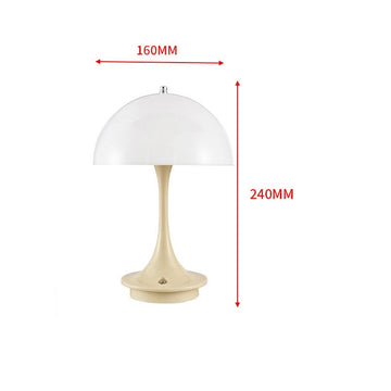 Jellyfish Rechargeable Table Lamp Cordless Atmosphere Light Beige