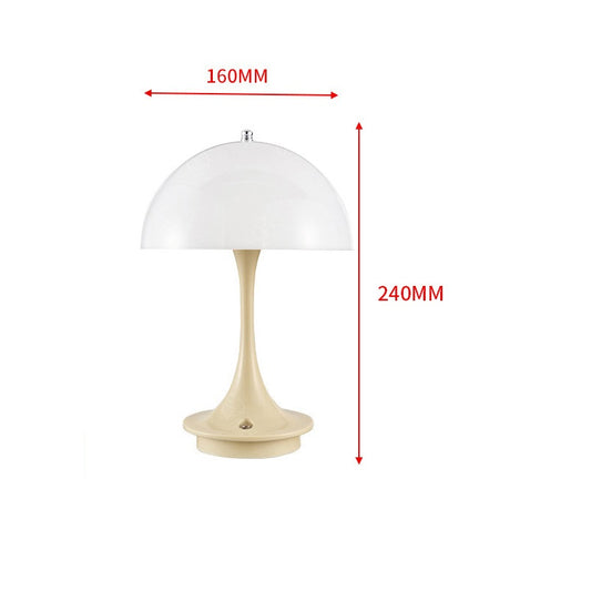 Jellyfish Rechargeable Table Lamp Cordless Atmosphere Light Beige