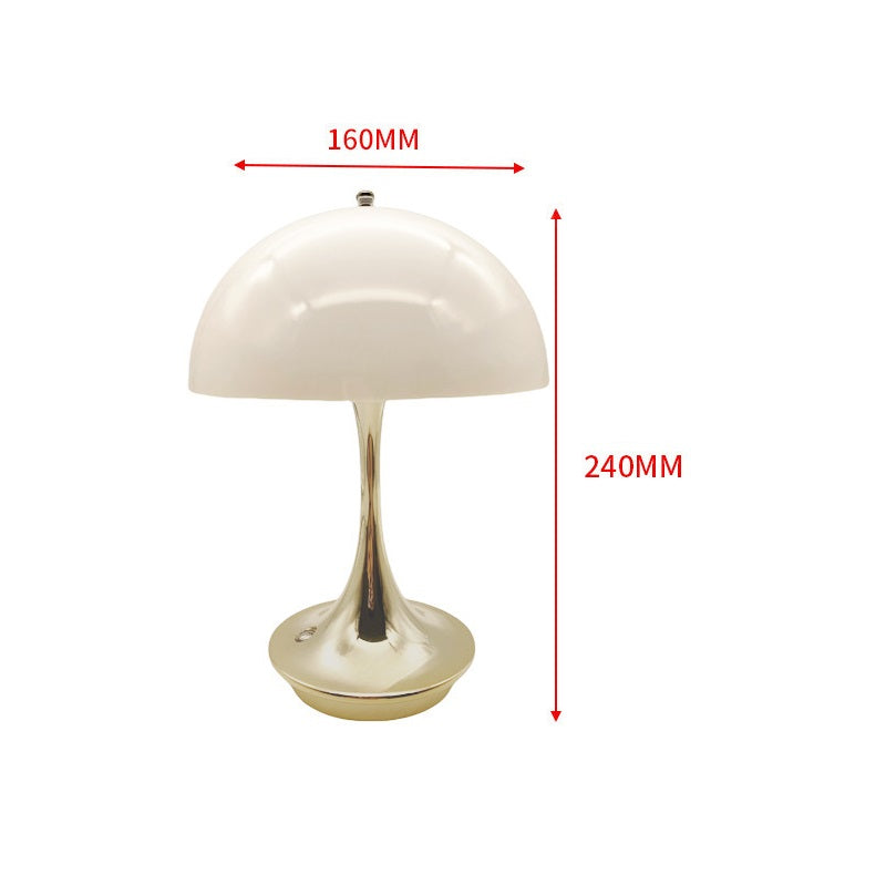 Jellyfish Rechargeable Table Lamp Cordless Atmosphere Light Gold