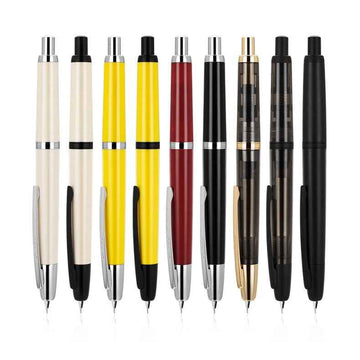 Jinhao 20 Retractable Fountain Pen – Click Iridium Nib with Converter