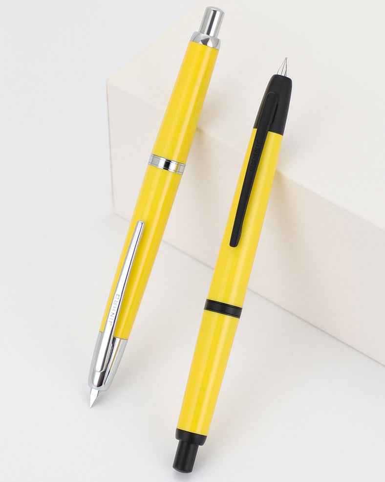 Jinhao 20 Retractable Fountain Pen – Click Iridium Nib with Converter