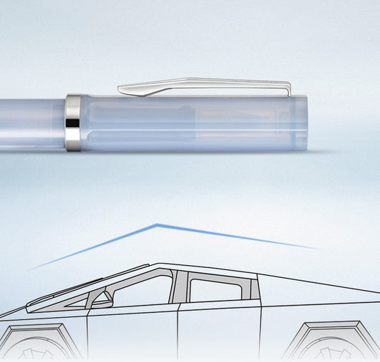 Jinhao 58D Fountain Pen – Translucent Resin Body