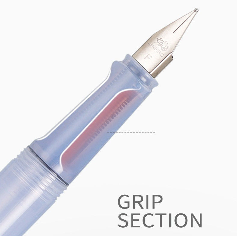 Jinhao 58D Fountain Pen – Translucent Resin Body