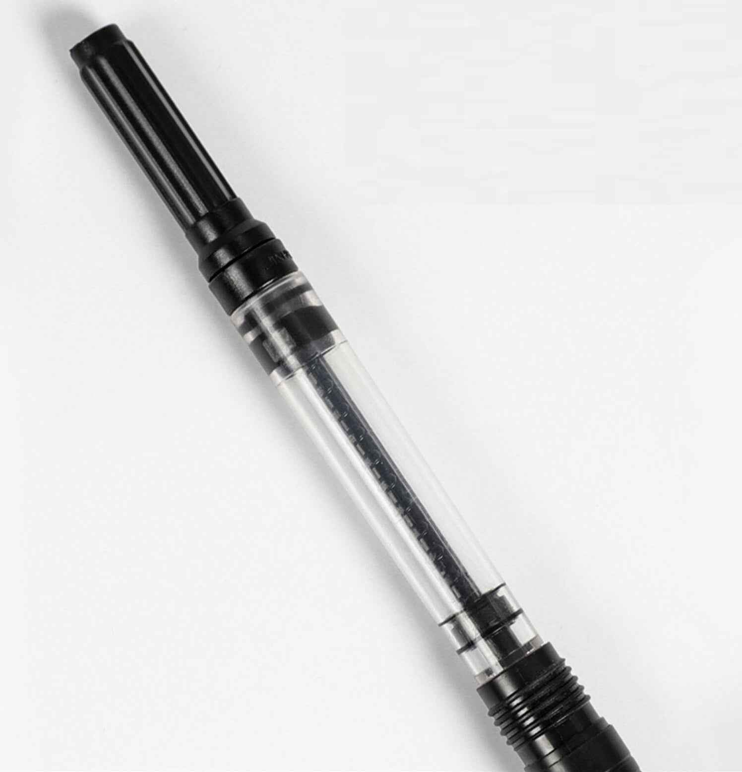 Jinhao 65 Fountain Pen Set of 2 – Silver & Matte Black Iridium Nib