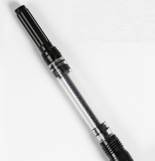 Jinhao 65 Fountain Pen Set of 2 – Silver & Matte Black Iridium Nib