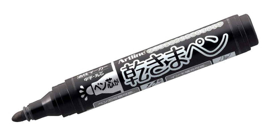 Artline Kawakima Eco-Green Dry Safe Markers,1.5mm Bullet Tip,3 Pack