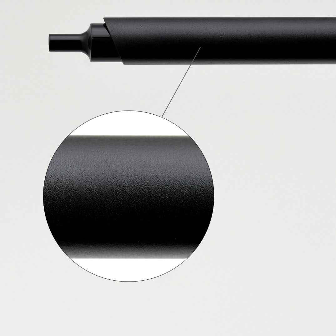 KACO Klip Gel Pen 0.5mm Black Ink Aluminum Body