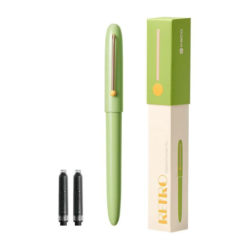 KACO Retro Classic Fountain Pen EF Nib Light Green