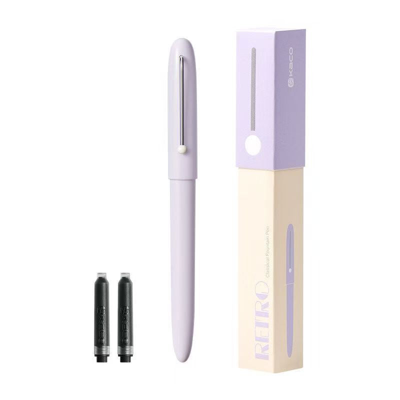 KACO Retro Classic Fountain Pen EF Nib Light Purple