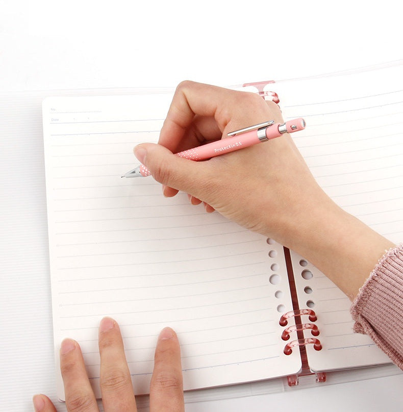 KOKUYO Pastel Cookie 8-Ring Loose-Leaf Binder | Soft-Light Compact Notebook — A4 / A5 / B5, 4 Colors