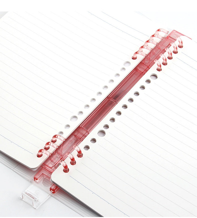 KOKUYO Pastel Cookie 8-Ring Loose-Leaf Binder | Soft-Light Compact Notebook — A4 / A5 / B5, 4 Colors