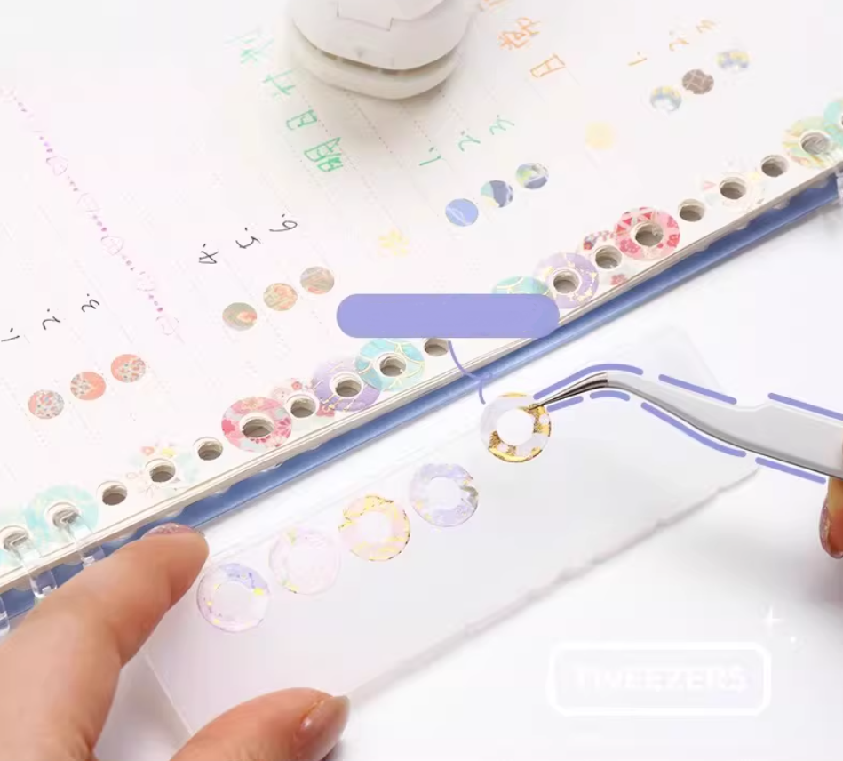 KW-TRIO Crafting Sticker Tweezers,2 Pack