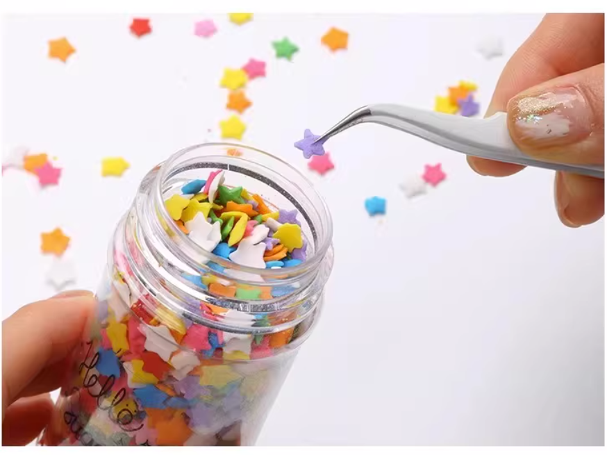 KW-TRIO Crafting Sticker Tweezers,2 Pack