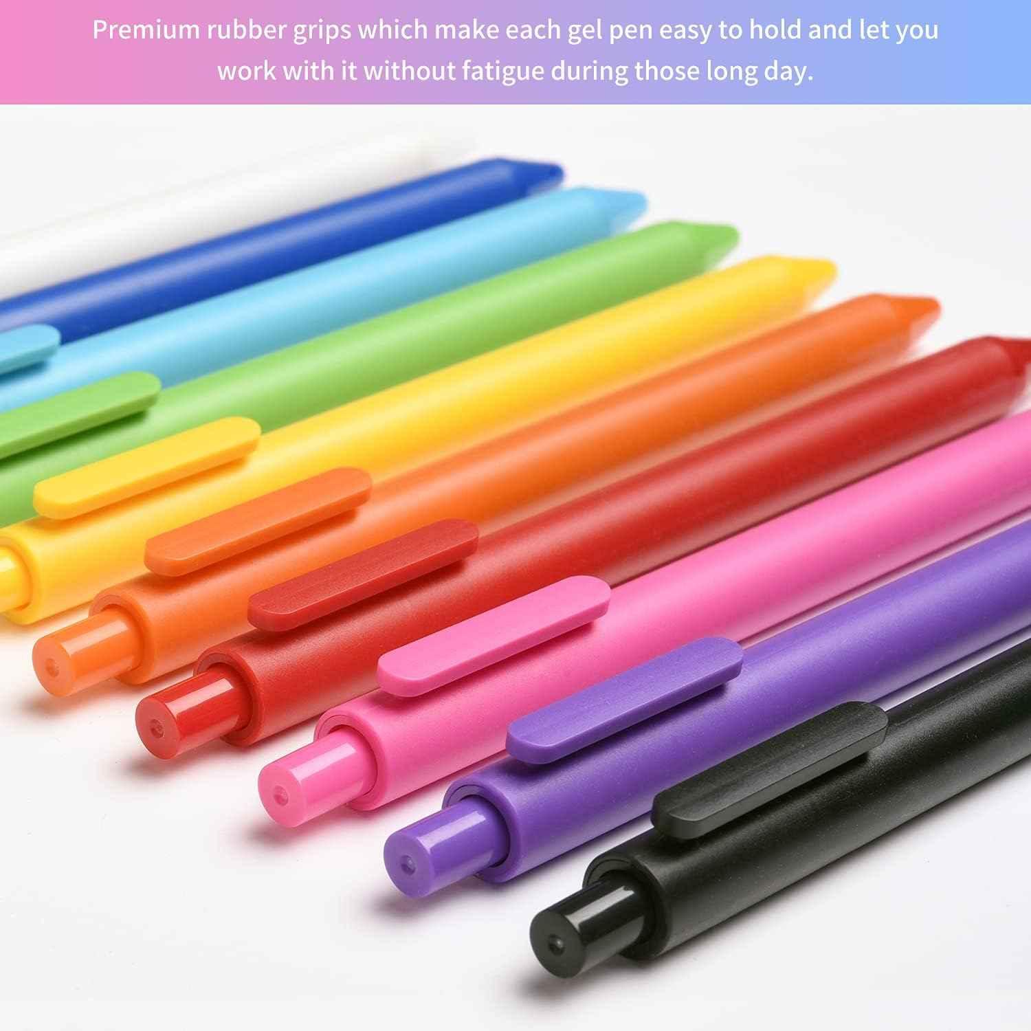 kacoページ KACO Retractable Gel Pens, 20 Assorted Colors