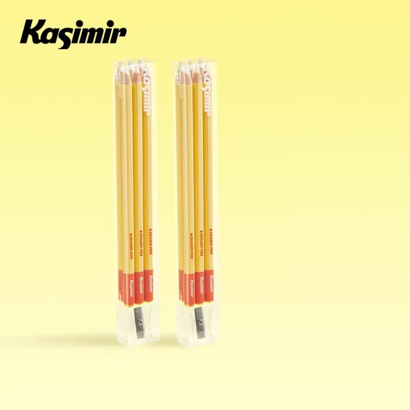 Kasimir Pencil Eraser with Built-In Sharpener — For Sketching & Fine Art