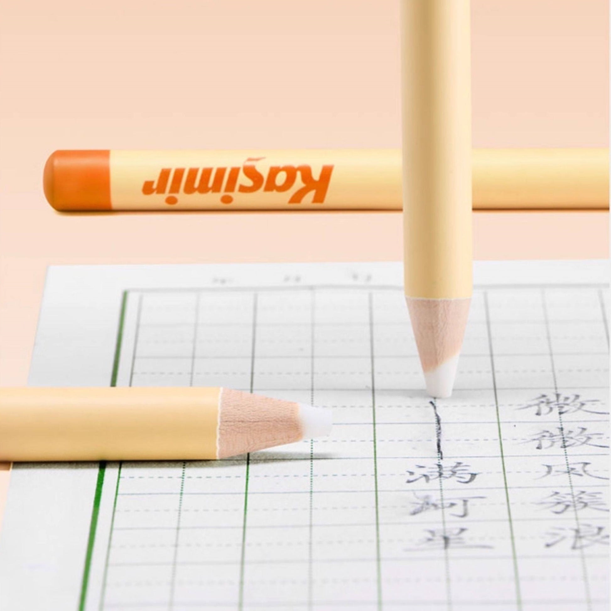 Kasimir Pencil Eraser with Built-In Sharpener — For Sketching & Fine Art