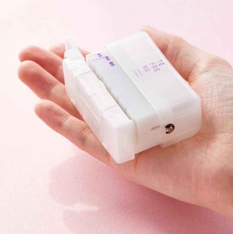 King Jim TEFRENU 4 Hole Paper Punch