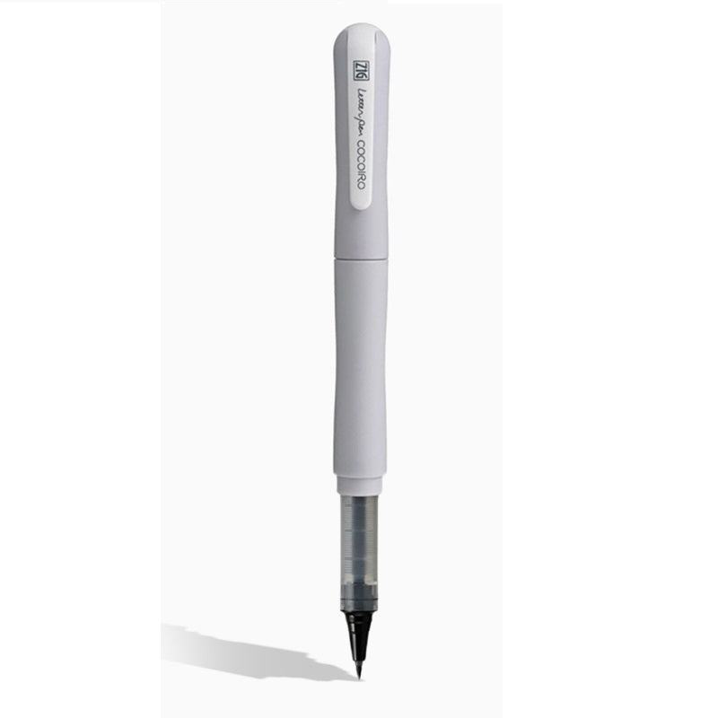 Kuretake ZIG Letter Pen COCOIRO,Body with Black Ink Refill Set