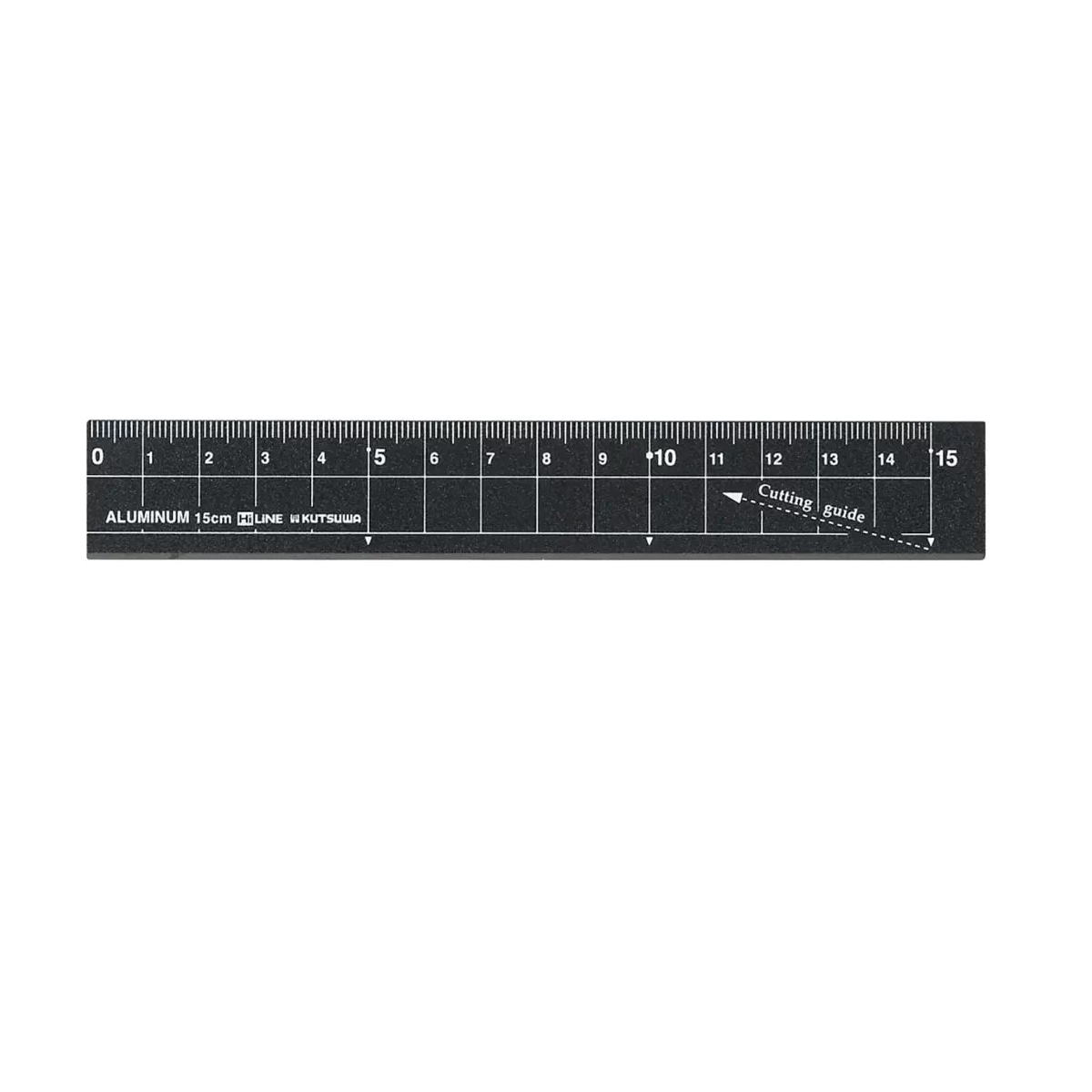 Kutsuwa HiLiNE Aluminum Cutting Ruler - 15 cm