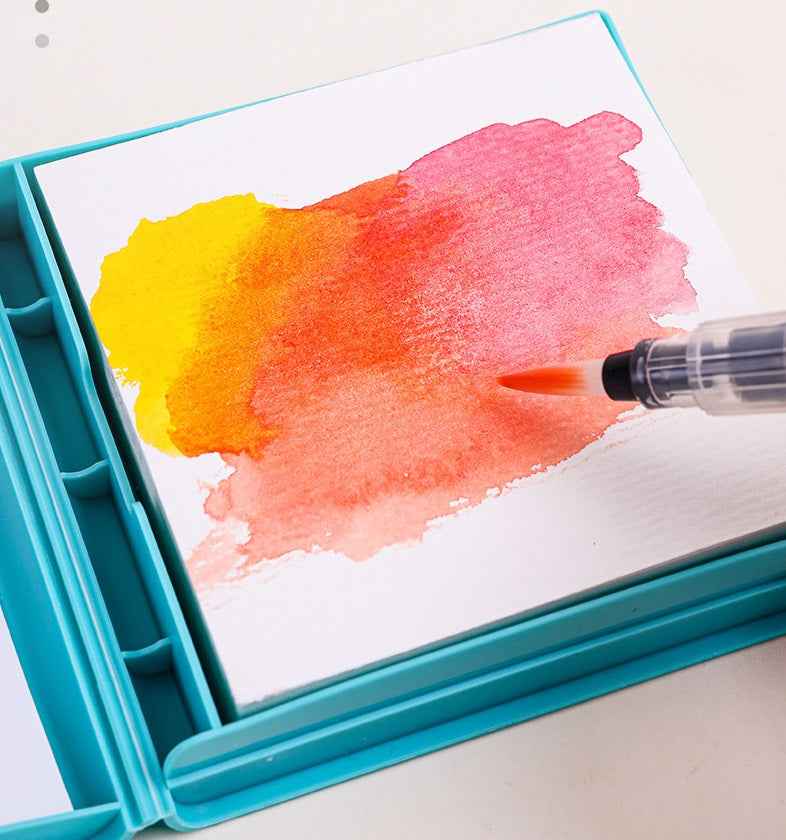 LANGUO MINI Art Watercolor Paper Sketchbook Tearable 5 Pack