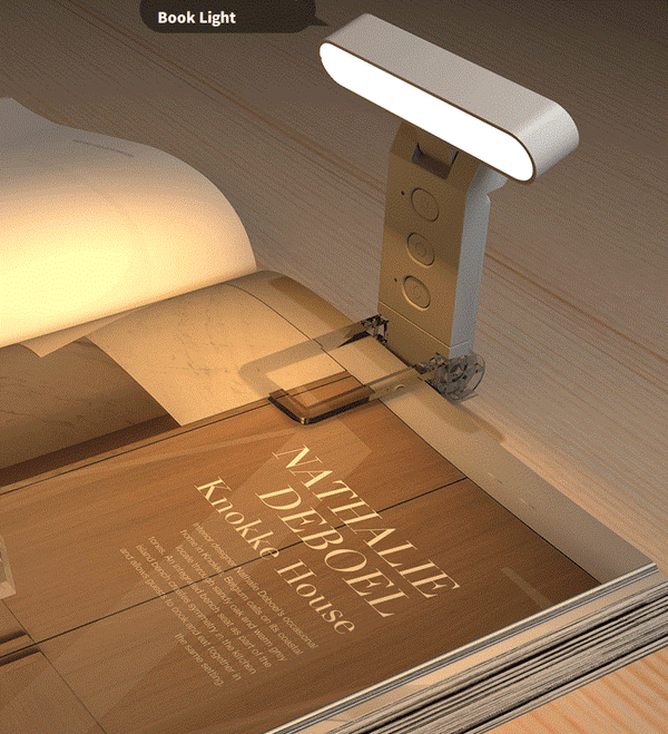 Rechargeable Book Light With Timer – 3 Color Temperatures, Portable LED Reading Lamp For Home, Travel, Office Rechargeable Book Light With Timer – 3 Color Temperatures, Portable LED Reading Lamp For Home, Travel, Office