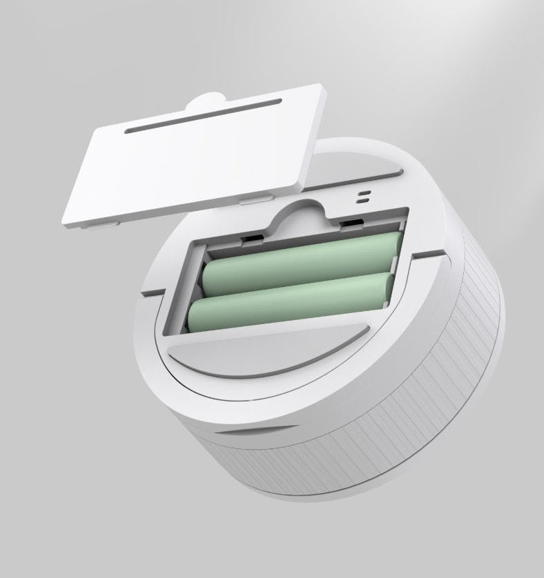 Round Rotating Kitchen Timer | LED Display | Built-in Stand & Strong Magnet | Fridge Mount